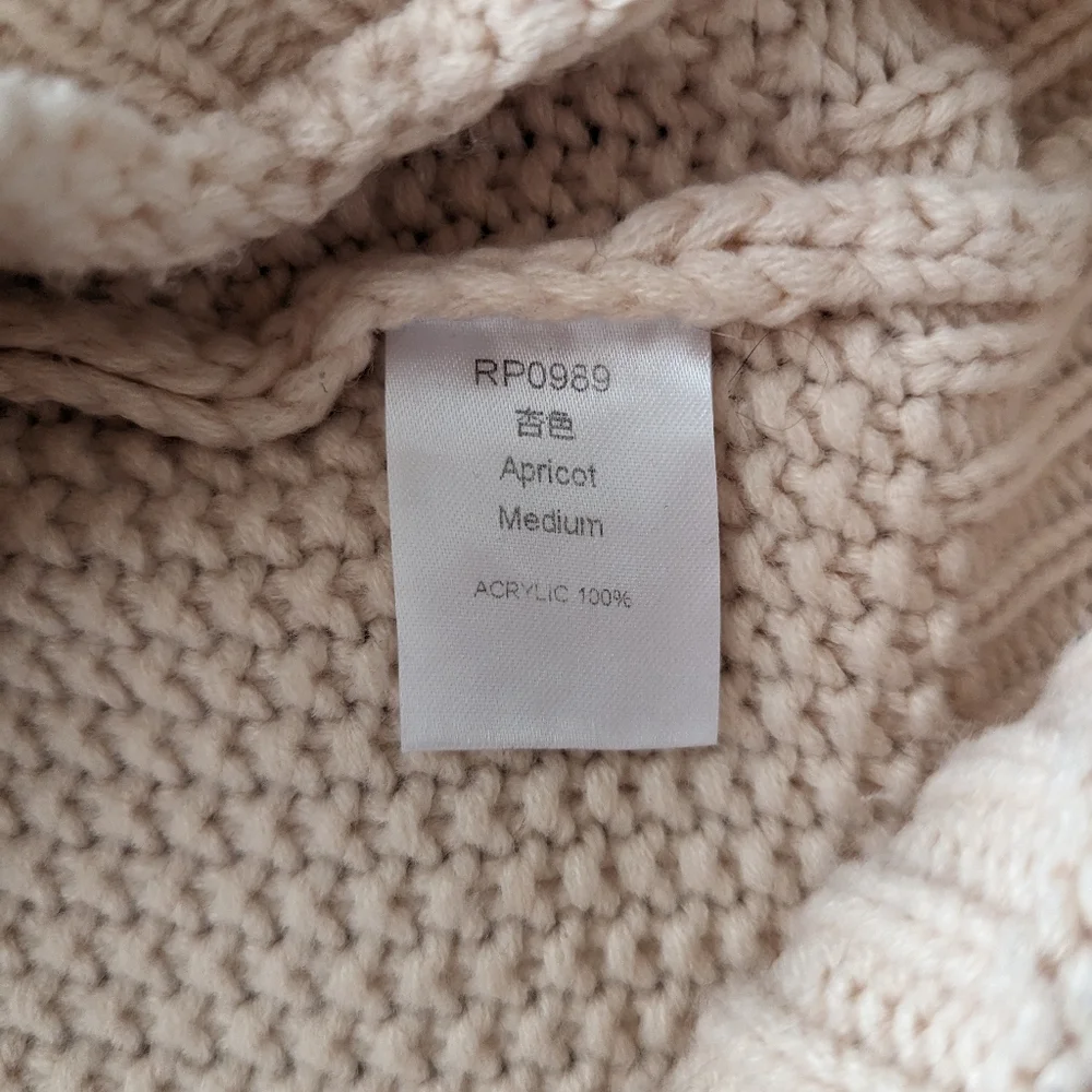 Cream sweater - Picture 3 of 10